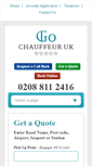 Mobile Screenshot of gochauffeur.co.uk